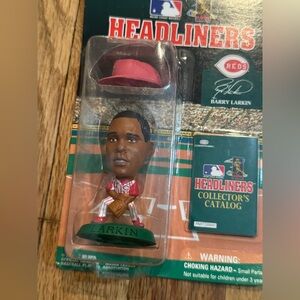 1996 BARRY LARKIN Cincinnati Reds MLB Baseball Corinthian Headliners Figure New